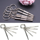 3x 3In1 Mini Screwdriver Multifunction Repair Tool Keychain Keyring Nice