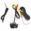 1X(170 Degree Hd Car Reversing Rear View Backup License Plate Backup Camera