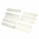 100pcs 2.5x0.5cm Nickel Solder Tabs For 18650 14500  Sub C Rechargeable Battery