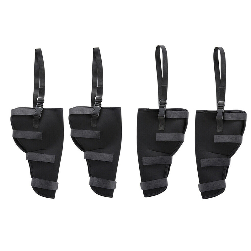 4 x Supportive Dog Canine Rear Leg Hock Joint Wrap Protects Wounds Heal