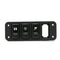 Marine Car RV Boat Truck 4 Gang Blue LED Rocker Switches Plastic Panel 12V