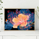 Colorful Flower 5D DIY Full Round Rhinestone Diamond Painting Mosaic Kits