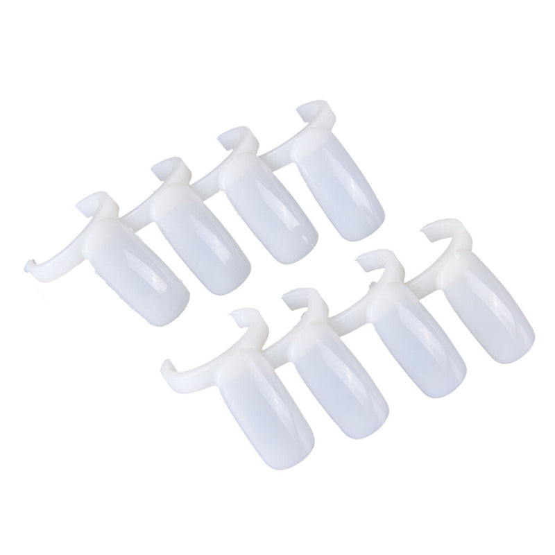 50x Polish UV Gel Color Pops Display Nail Art Ring Style Nail Tips Fad VhJ Hn