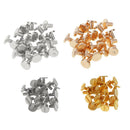 40 Sets Binding Chicago Screws Nail Rivets Studs for DIY Art Crafts 8mm