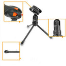 3.5mm Condenser Microphone Studio Audio Broadcast Sound Recording Tripod Stand