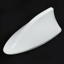 White Shark Fin Shaped Self Adhesive Antenna Ornament for Car