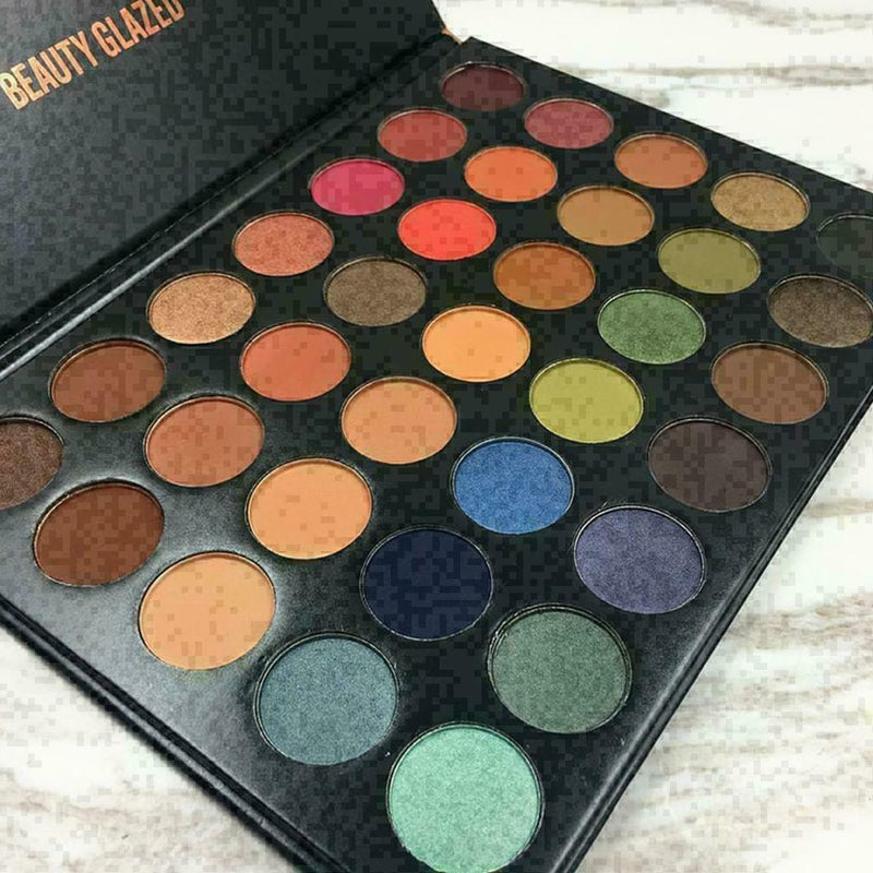 Makeup Eyeshadow Palette 35 Colors Smoky Makeup Eye Shadow Pallete Matte Sh N4P7