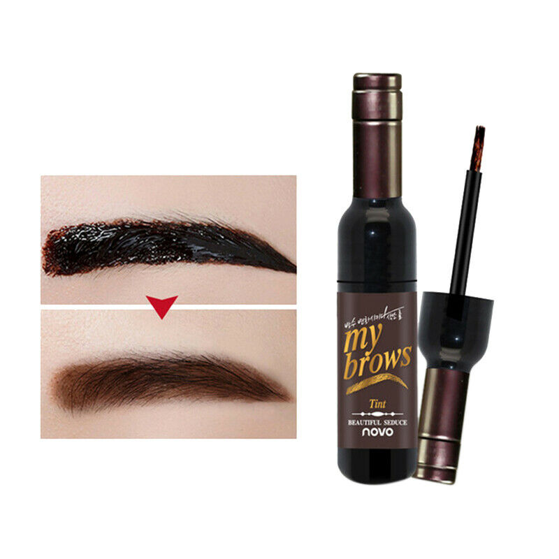 Novo Eye Makeup Red Wine Peel Off Eye Brow Tint Waterproof Long-Lasting Dye