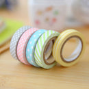 5 rolls colorful cute tape adhesive sticky paper masking tape crafts deBX