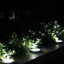 20 LED Solar Buried Lamp Waterproof Outdoor Path Decking Light (1pc White)