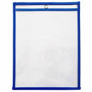 10 Dry Erase Pockets, Oversize 9 x 12 Inch Pockets, Perfect Classroom Organ L5O1