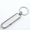 Ultra-Thin Nail Clippers Keychain, Mini Foldable Nail Cutter with Key Ring 5.5cm