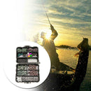 Fishing Tackle Carp Case Lead Clips Hooks Swivels Shrink Rig Tube Terminal Y3G5
