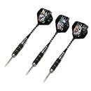 3pcs All Metal Stainless Iron Black Professional Darts 22g Safty Darts NeedlOZ