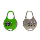 3 Digit Number Code Password Combination Padlock Security Safety Lock ReusablJlj