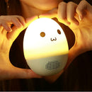 Rechargeable Tumbler Atmosphere Light Bluetooth Speaker Lamp MP3 Player A
