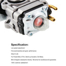 11mm Chainsaw Parts Dirt Bike Scooter Carburetor Replacement ATV Engine Carb
