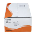 5000pcs 25mm Standard Price Label Tagging Tag Machine Barbs