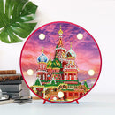 DIY Diamond Painting LED Lamp Partial Drill Special Shape Christmas Decor