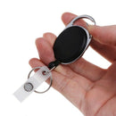 Fishing Zinger Retractor Key Ring Reel Holder Nylon Retractable Cable Back Clip