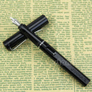Jinhao Noblest 599A Safari Calligraphy Fountain Pen Plastic Cap & Barrel Black
