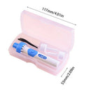 2 Pc Manual Nose Ear Hair Trimmer Waterproof Nose Clipper with 2 Ear Removal