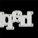 Greeting Words happy Metal Cutting Dies For DIY Scrapbooking Card Craft Decor JR