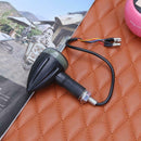 2pcs Universal Motorcycle LED Amber Lamp Rear Turn Signal Brake Lights