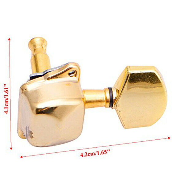 Acoustic guitars string semi-closed ball vortex tuner key mechanism 3L3R ne