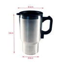 Auto Heated Mug Stainless Steel Coffee Steamed Milk Frothing Thermometer