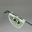 Night Fishing Rod Tip fish Bite Alarm Alert Clip Bells Ring Glow Accessory x2