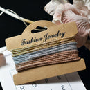118 Inches, DIY Headdress Headpins Accessories Metal Cords with Thread