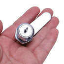 Mailbox Lock Furniture Lock Cabinet Lock 22x20MM with 2 keys NEW W8F1