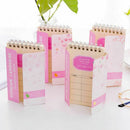 English Word Coil Book Vocabulary Notebook Diary Notepad Memo Book Stationery