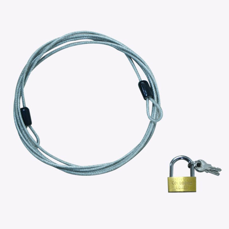 1 Set 70cm Motocycle Cover Cable Lock Premium Anti-theft Security Cable Lock
