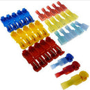 120X Red/Blue/Yellow Plastic Car Audio Quick Splice Wire Connector AWG Kits