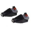 3pcs 5.5 X 2.1mm Pressed DC Power Female Connector Adapter for LED Strip