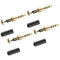 4X 3.5mm Male Stereo Audio AUX Adapter Plug Jack Adapter Repair for Earphone
