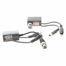 6pcs 3 Pair BNC Coax CAT5 CCTV Video Audio Power Balun Transceiver Cable Ad