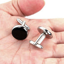 Cufflinks and Studs Set for Tuxedo Shirts Business Wedding 2 Cufflinks and  X4E7