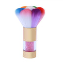 Professional Nail Art Dust Brush Nail Beauty Cleaning Makeup Brush(Pink)
