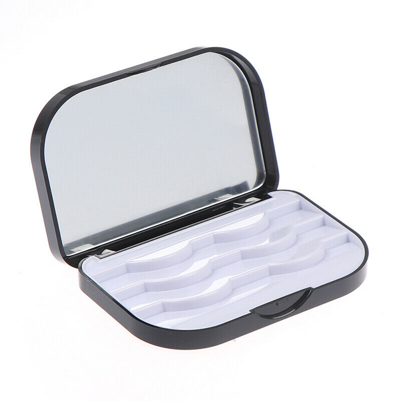 Makeup False Eyelashes Storage Organizer Box Travel Lashes Holder Case ContS Hn