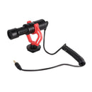 Microphone Video Windshield Condenser for DSLR Camera w/ 3.5mm Interface