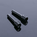 2pcs Universal Aluminum Interior Door Lock Knob Pins for Car Truck (Black)