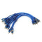 Car MP3 Audio RCA 1 Male to 2 Female Y Splitter Cable Adapter Cord 25cm