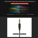 Clip-on Collar Tie Microphone Mobile Phone Recording Lavalier Mic (1.5m)