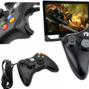 Wired USB Game Pad Joypad Controller for MICROSOFT Xbox 360 Console (Black)