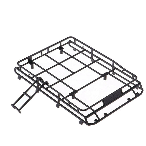 Car Roof Rack Luggage Carrier Black for MN90 D90 1/12 RC Pickup Truck Body Part