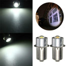 2PCS LED Flashlight Bulb 3W P13.5S PR2 LED Conversion Bulbs for MagLite Flashlig