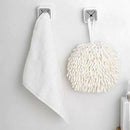 8PCS Cupboard Towel Hook Kitchen Towel Holder Free Opening Dish Towel Rack
